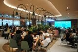 ソウル駅のフードコート