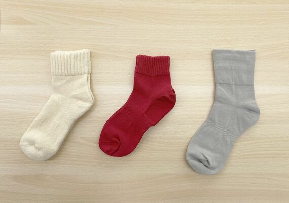 米ぬか靴下シリーズ