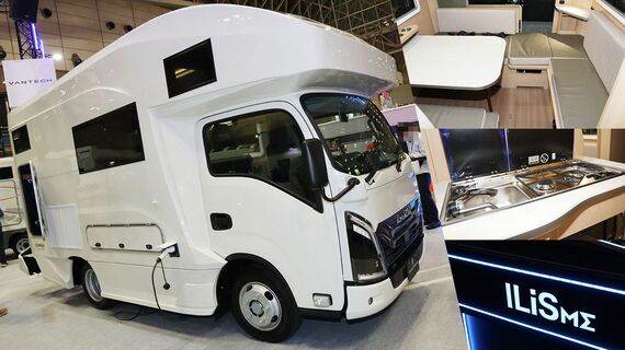 いすゞのキャンピングカーべ専用シャーシ「トラヴィオ」をベースにした新型モデル「コルド リーブス」