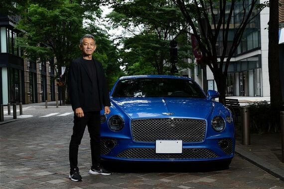 筆者とコンチネンタルGT