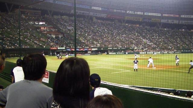 西武ドーム内野A指定からの景観
