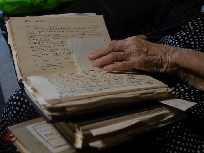家にある日記帳は何十冊にも