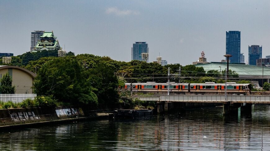 大阪環状線の323系電車