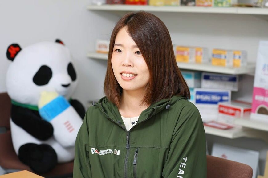 森乳サンワールドの生産業務部リーダーの丸山千尋さん