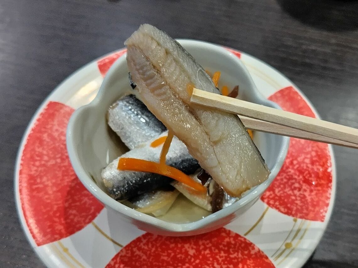 ママカリの酢漬け