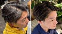 男性の白髪ケア《疲れて見えるオジサンと｢イケおじ｣の決定的な差》少しの手間で効果絶大！染めてもバレない､印象アップするグレイヘアのコツ