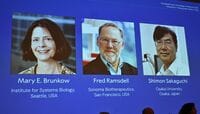 ノーベル生理学医学賞､坂口志文氏ら3人に授与