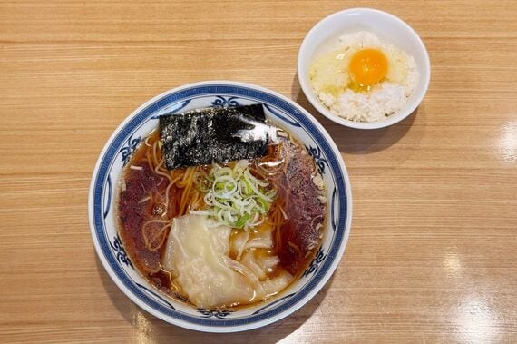 朝らー専用 中華そば（ワンタン2個入り）