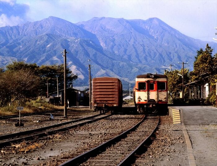 旧国鉄高森線（現・南阿蘇鉄道）