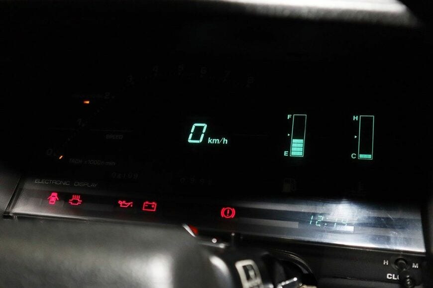 オートモビルカウンシル2023に展示されていたセリカXXのディテール（筆者撮影）