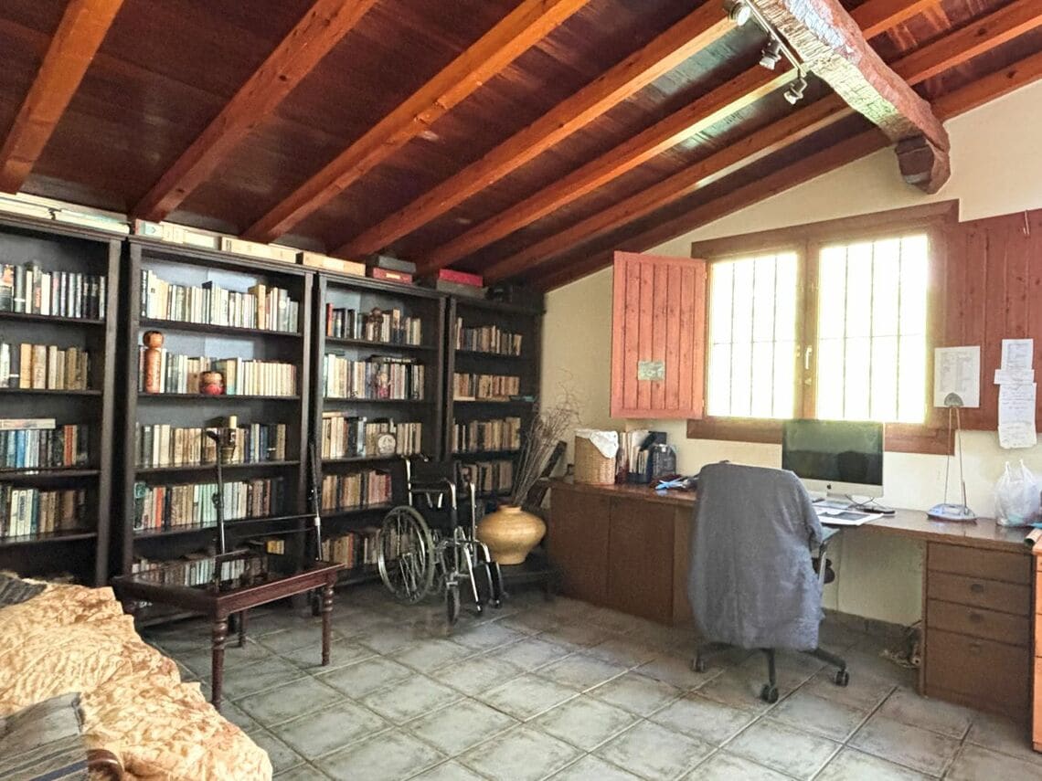 夫の書斎