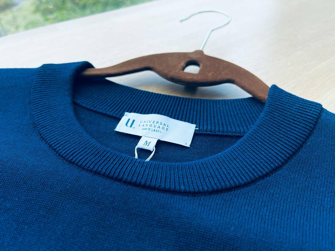 ニットタイプのビジネスTシャツ（写真：筆者撮影）