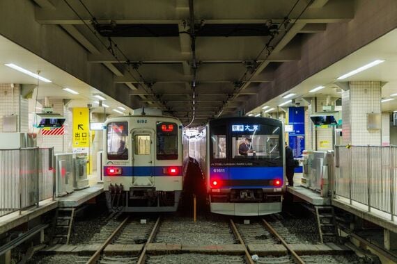 東武柏駅 ホーム