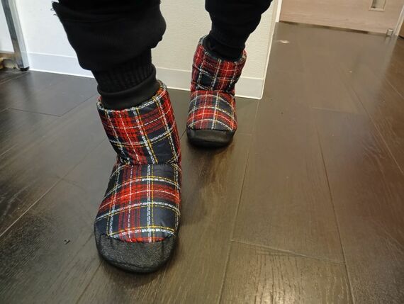 ワークマン ルームブーツ