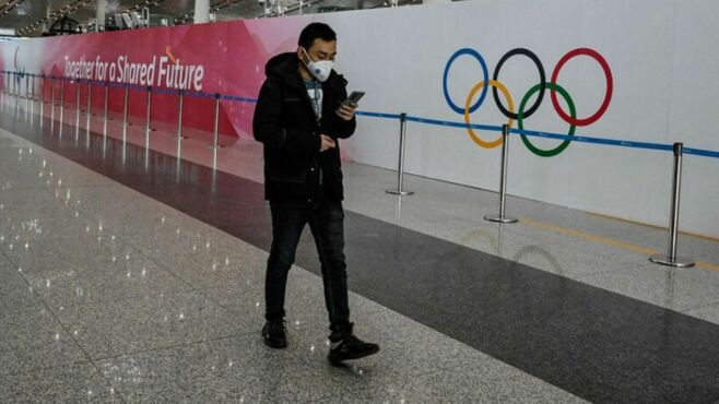 北京五輪､米選手団もチャーター機で北京入り