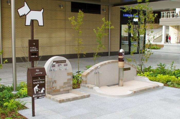 ペットトイレも整備