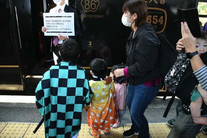 コスプレをする子供たち