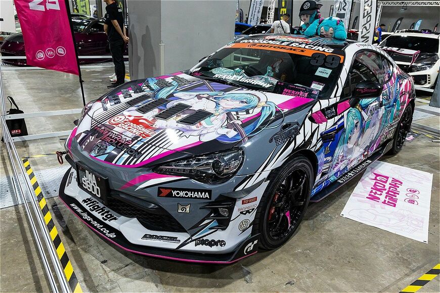 2024年11月に開催された東京オートサロン・クアラルンプールのイベント風景（筆者撮影）