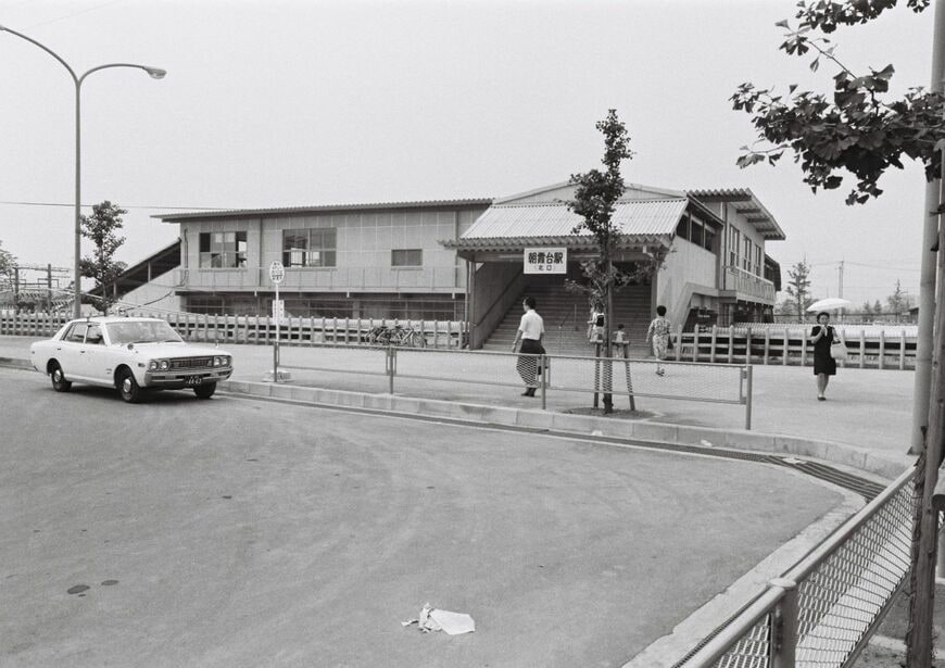 1974年当時の朝霞台駅北口