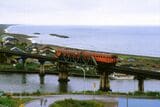オホーツク海やサロマ湖沿いなどを走った湧網線（1987年廃止）（撮影：南正時）