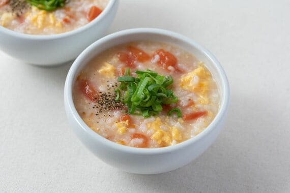 トマたま中華粥