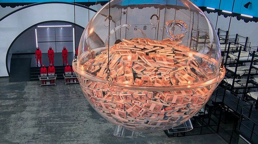 前代未聞の賞金額も話題に。最後に勝ち残った1人は約6億4700万円を獲得できる（写真：Netflix）