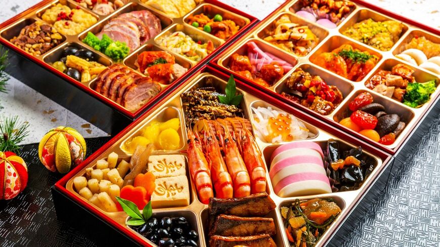 豪華なおせち料理