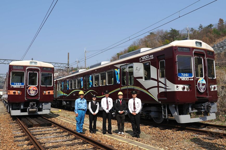 能勢電鉄　7200系　2両編成