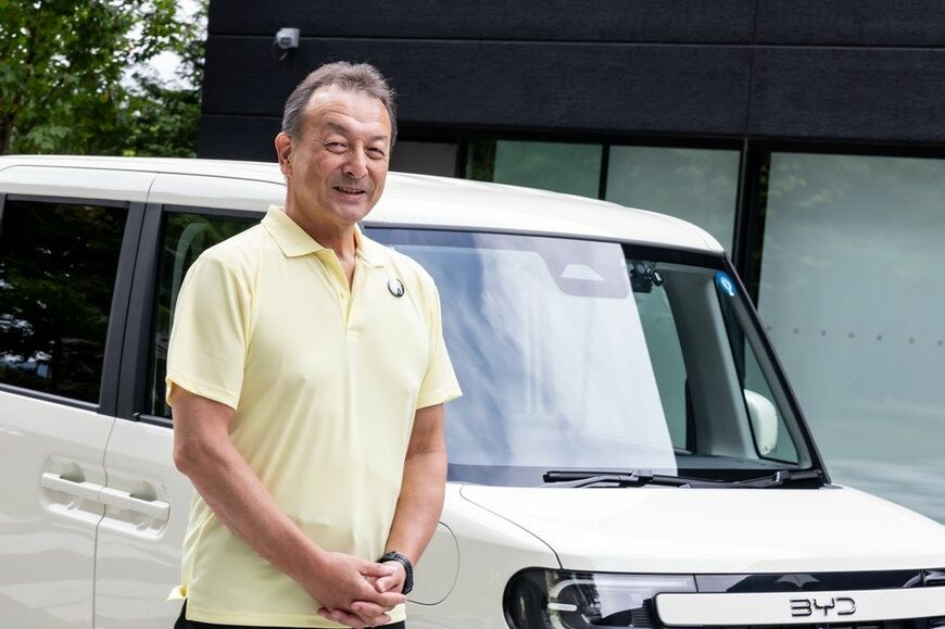 BYDオートジャパン代表取締役社長の東福寺厚樹氏