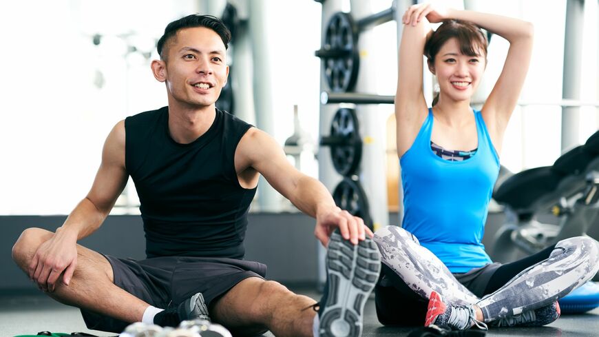 「効く」ストレッチ、有酸素運動、筋トレのやり方についてご紹介します（写真：Kazpon／PIXTA）