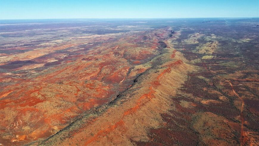 宝武鋼鉄集団は、ウエスタンレンジ鉄鉱山から産出される鉱石を13年間購入する権利を獲得した。写真は同鉱山の開発予定地（リオティントのウェブサイトより）