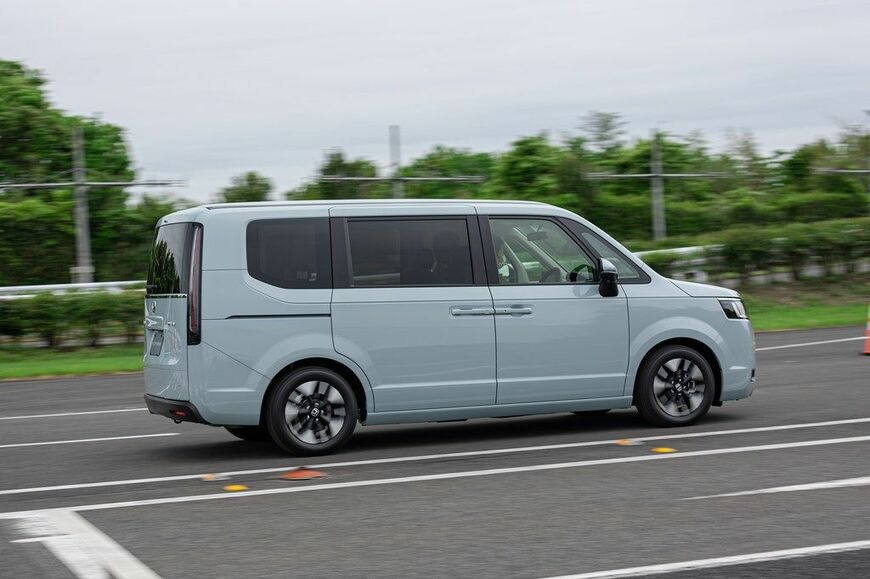 ホンダの新型ステップワゴン（東洋経済オンライン編集部撮影）