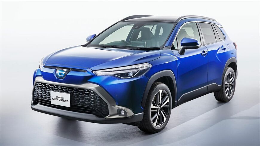 9月14日に発売された「カローラ クロス」（写真：トヨタ自動車）