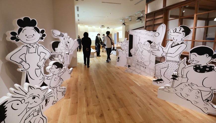 東京・世田谷に長谷川町子生誕100年を記念して開館した「長谷川町子記念館」（写真：時事）