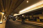 池上駅のコンコース。グランドオープン時は