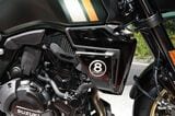 スズキの新型「GSX-8TT」（筆者撮影）
