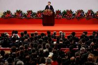 中国習国家主席､｢いかなる挑戦も容認せず｣ 香港の記念式典で演説