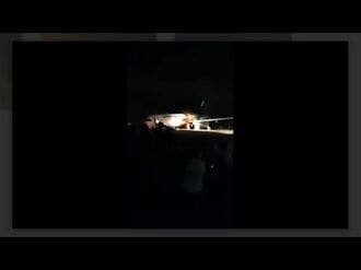【羽田空港衝突事故】JAL機の乗客が撮影し…