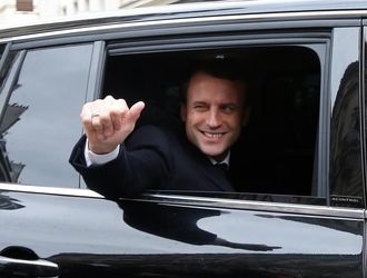 仏大統領選決選投票､マクロン氏が勝利　