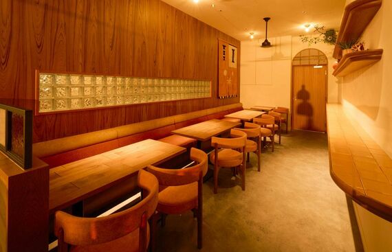 KNOWS COFFEEの店内