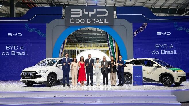 中国BYDの｢ブラジル工場｣､15カ月で竣工の早業