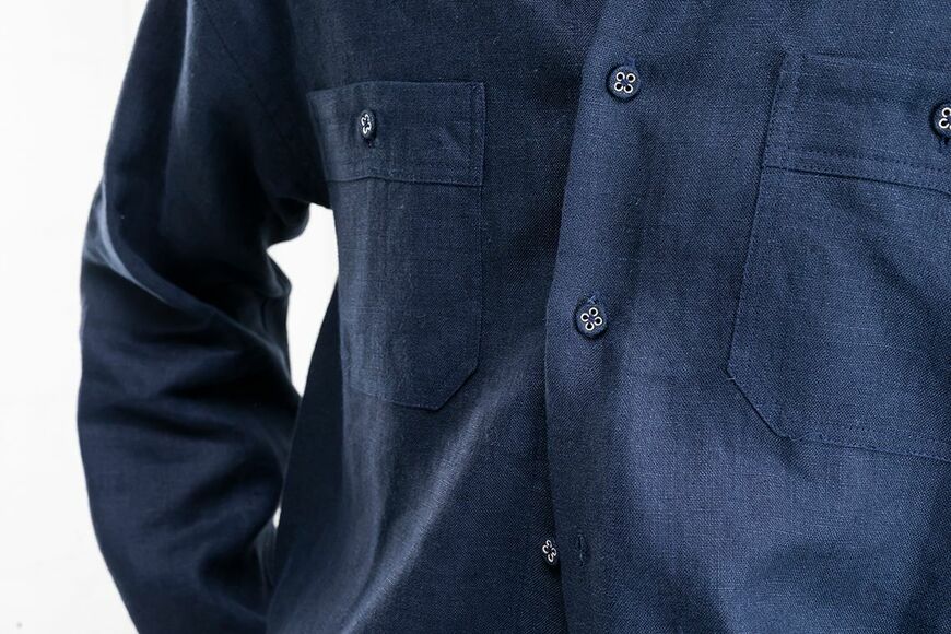 リネン素材の生地