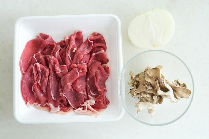 写真はオーストラリア産アンガス牛肉切り落としです（写真：筆者撮影）