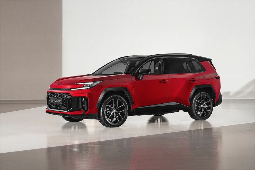 トヨタ新型「RAV4 GR SPORT（プロトタイプ）」（写真：トヨタ自動車）