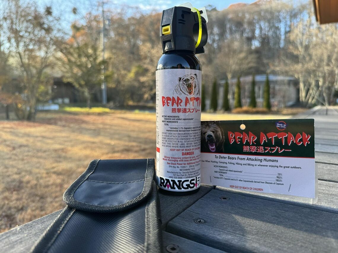 熊撃退スプレー「ベアーアタック」