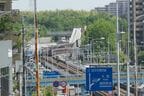 画面奥は1駅南の桃山台