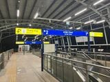スオイティエン駅のホーム（筆者撮影）