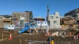 工事のため使用中止になった「新砂あゆみ公園」（2026年2月筆者撮影）