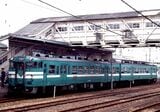 エメラルドグリーンの加古川線カラーをまとったキハ47形（撮影：南正時）