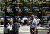 日経平均3日続伸､欧米株上昇で買い戻し 一時は300円超高､ドルの上値は重いまま